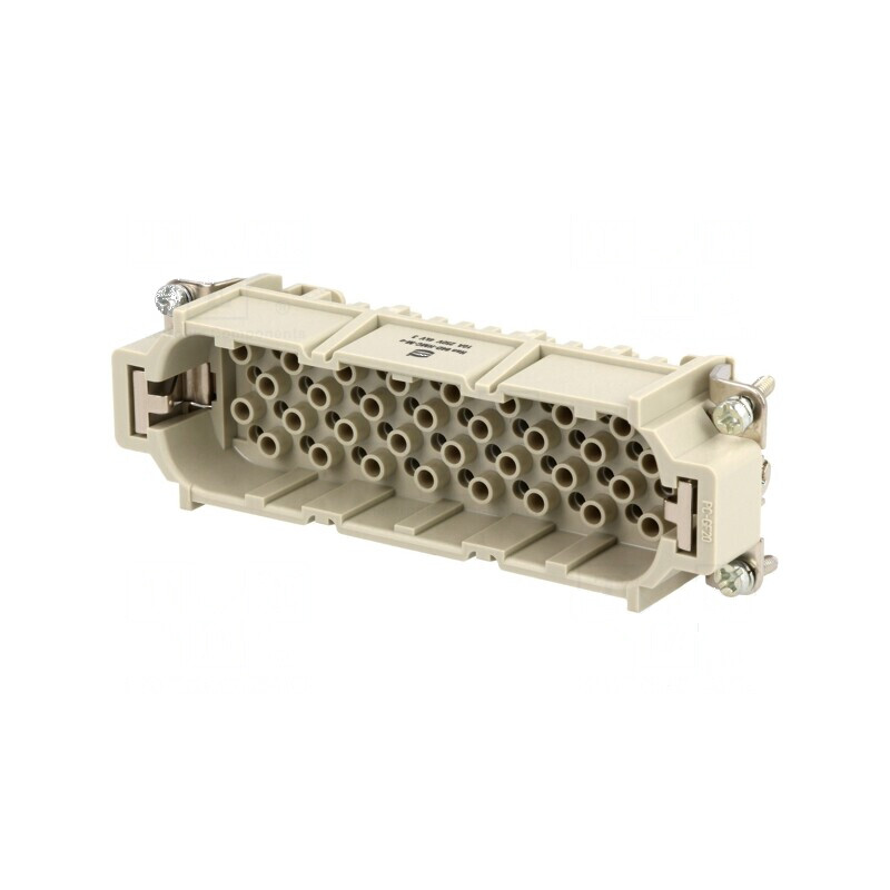 Conector: HDC inserturi de contact tată Han® HMC PIN: 64 64 PE | Electronic-mag.ro | Componente Electronice
