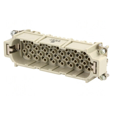 Conector: HDC inserturi de contact tată Han® HMC PIN: 64 64 PE | Electronic-mag.ro | Componente Electronice