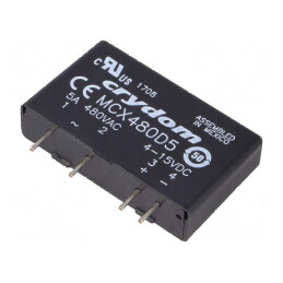 Releu semiconductor Ucom 1-fazat | Electronic-mag.ro | Componente Electronice