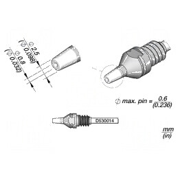 Vârf pentru ciocane de dezlipit | Electronic-mag.ro | Componente Electronice