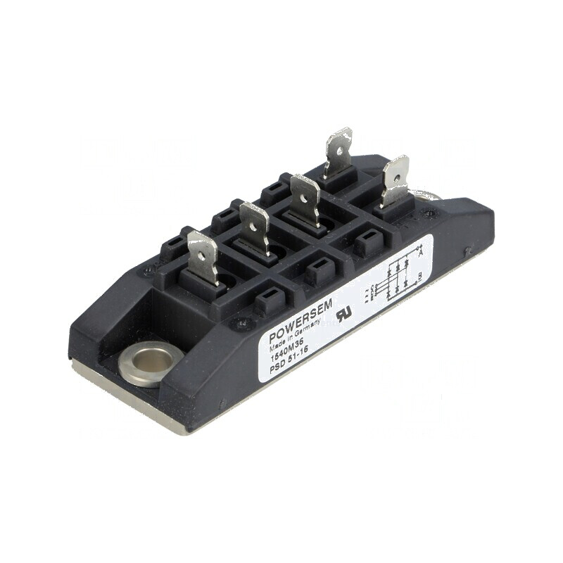 Punte redresoare trifazat - 1,6kV, 85A, 750A | Electronic-mag.ro | Componente Electronice