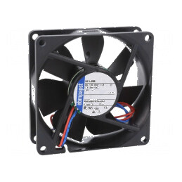 Ventilator axial 24VDC 80x80x25mm 45m3/h 21dBA | Electronic-mag.ro | Componente Electronice