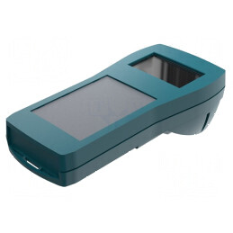Carcasă pentru afişaj 84mm X 180mm Y 53,5mm ocean blue | Electronic-mag.ro | Componente Electronice