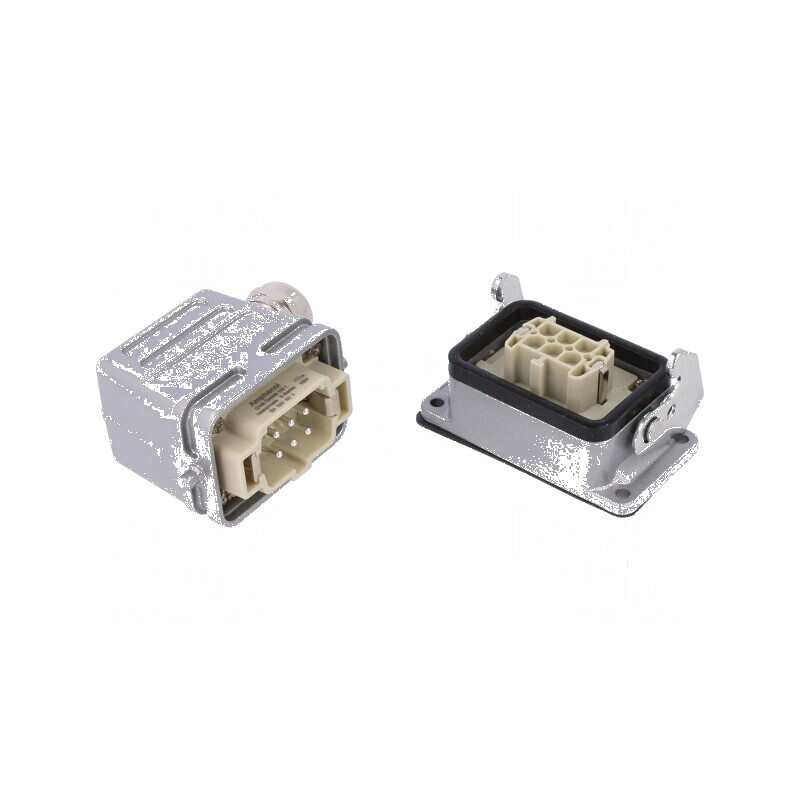 Conector HDC tată mamă C146 6 pini PE M20 22A | Electronic-mag.ro | Componente Electronice Conector HDC tată mamă C146 6 pini PE M20 22A | Electronic-mag.ro | Componente Electronice