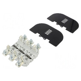 Clemă NH00 pentru şină DIN 160A 690VAC Poli: 3 | Electronic-mag.ro | Componente Electronice
