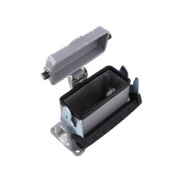 Carcasă pentru conectori HDC EPIC H-B dimensiune 16 M25 | Electronic-mag.ro | Componente Electronice