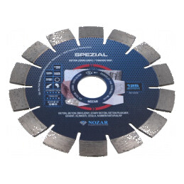 Disc de tăiere diamantat Ø: 125mm Øorif: 22,23mm Specialized | Electronic-mag.ro | Componente Electronice