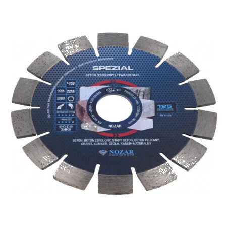 Disc de tăiere diamantat Ø: 125mm Øorif: 22,23mm Specialized | Electronic-mag.ro | Componente Electronice