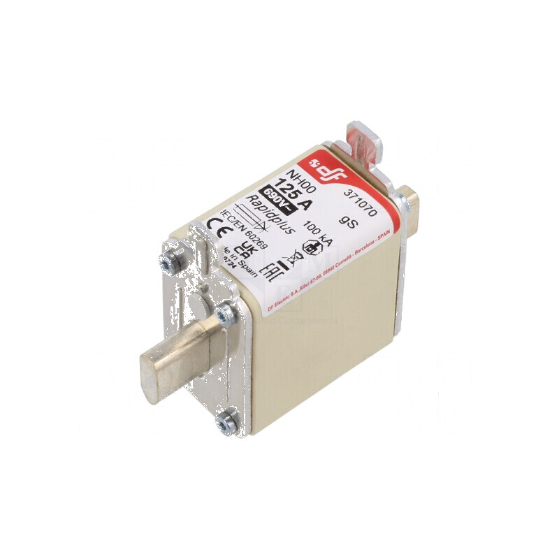 Siguranță gS 125A 690VAC 440VDC NH00 | Electronic-mag.ro | Componente Electronice