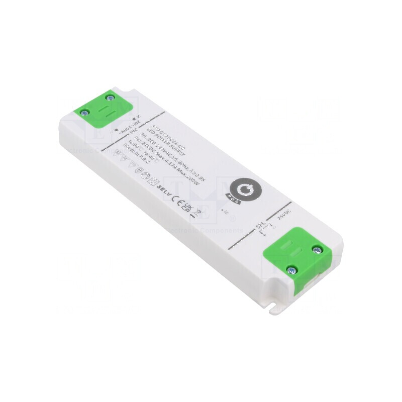 Alimentator LED 100W 24VDC 4,17A 198÷264VAC 1 Out | Electronic-mag.ro | Componente Electronice