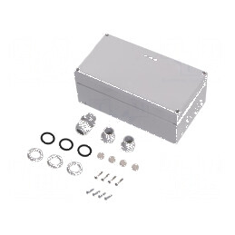Carcasă de conexiuni IP66 de 150mm x 272mm x 105mm | Electronic-mag.ro | Componente Electronice