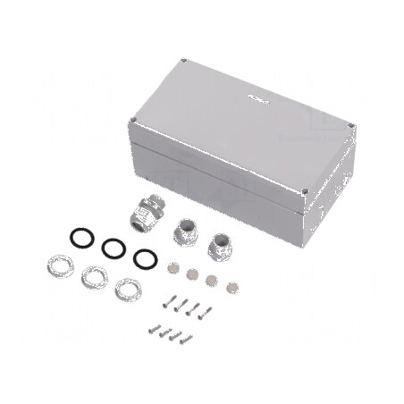Carcasă de conexiuni IP66 de 150mm x 272mm x 105mm | Electronic-mag.ro | Componente Electronice