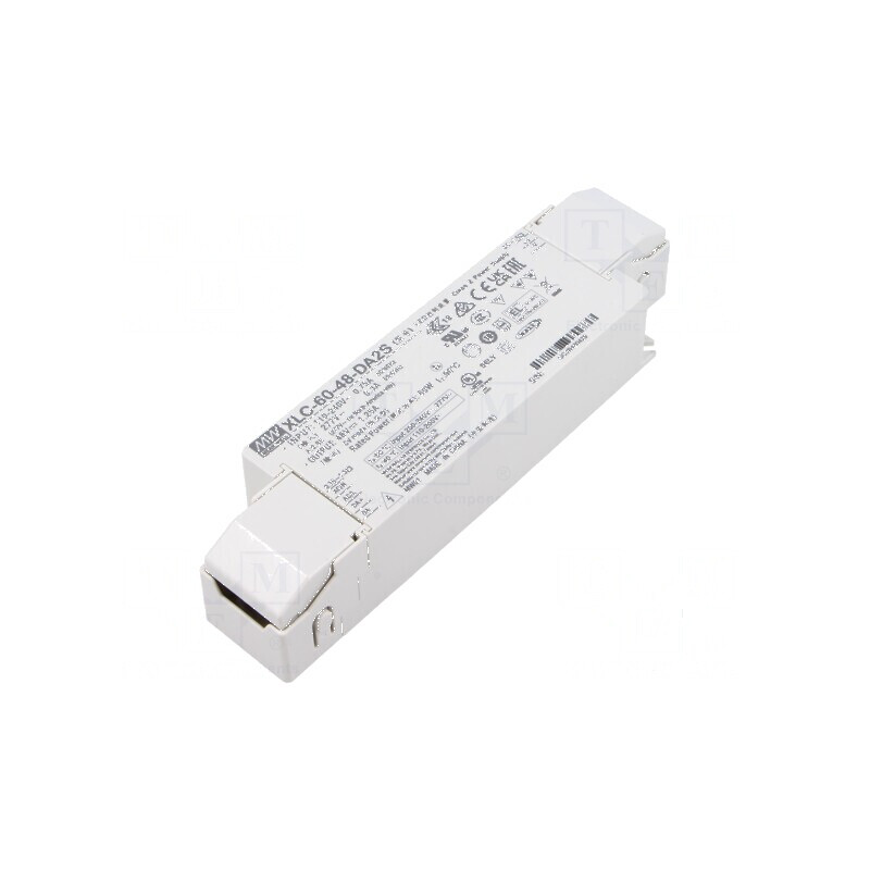 Alimentator LED 60W 48VDC 1.25A 155-400VDC 88% | Electronic-mag.ro | Componente Electronice