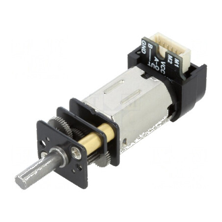 Motor electric cu transmisie DC 6V 1,5A - Ax cu crestătură | Electronic-mag.ro | Componente Electronice