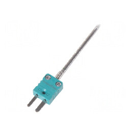 Senzor de temperatură termocuplu K Ø3x1000mm - Temp max.200°C | Electronic-mag.ro | Componente Electronice