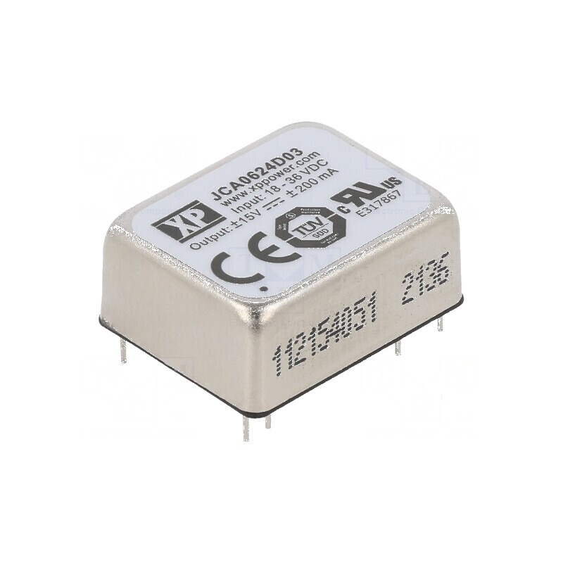 Convertor DC/DC 6W 18-36V to 15VDC/-15VDC THT | Electronic-mag.ro | Componente Electronice