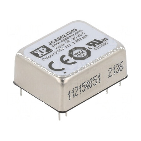 Convertor DC/DC 6W 18-36V to 15VDC/-15VDC THT | Electronic-mag.ro | Componente Electronice