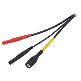 Cablu de măsurare BNC mufă, mufă banană 4mm x2 | Electronic-mag.ro | Componente Electronice