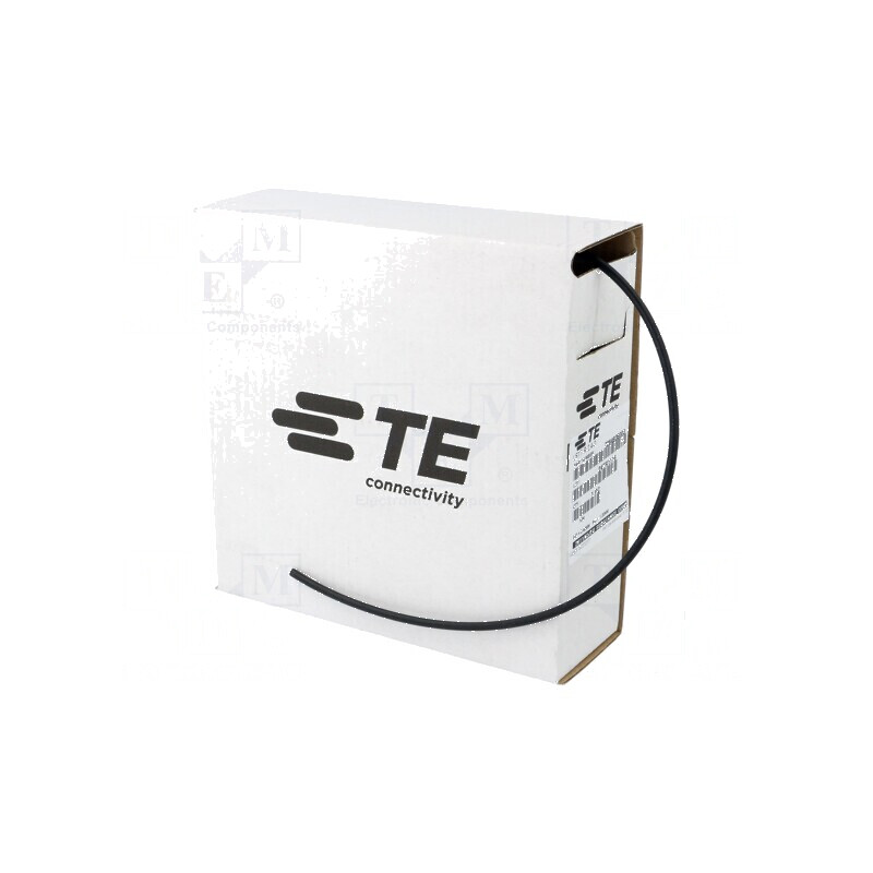 Manşon termocontractabil poliolefină neagră | Electronic-mag.ro | Componente Electronice