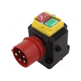 Întrerupător de protecţie la pierderea tensiunii IP55 9A | Electronic-mag.ro | Componente Electronice