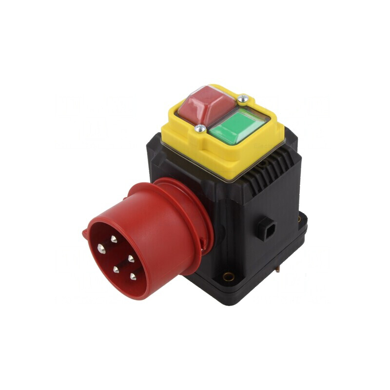 Întrerupător de protecţie la pierderea tensiunii IP55 9A | Electronic-mag.ro | Componente Electronice