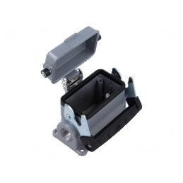 Carcasă pentru conectori HDC EPIC H-B 10 M20 | Electronic-mag.ro | Componente Electronice
