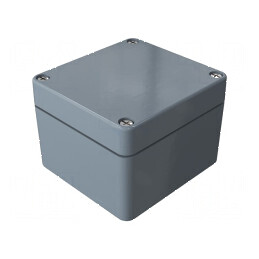 Carcasă universală poliester gri închis | Electronic-mag.ro | Componente Electronice
