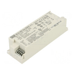 Alimentator LED 60W 24VDC 0÷2,5A 155÷400VDC OUT: 1 | Electronic-mag.ro | Componente Electronice