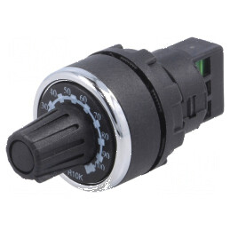 Potenţiometru 22mm -25÷70°C IP65 - Singură tură | Electronic-mag.ro | Componente Electronice