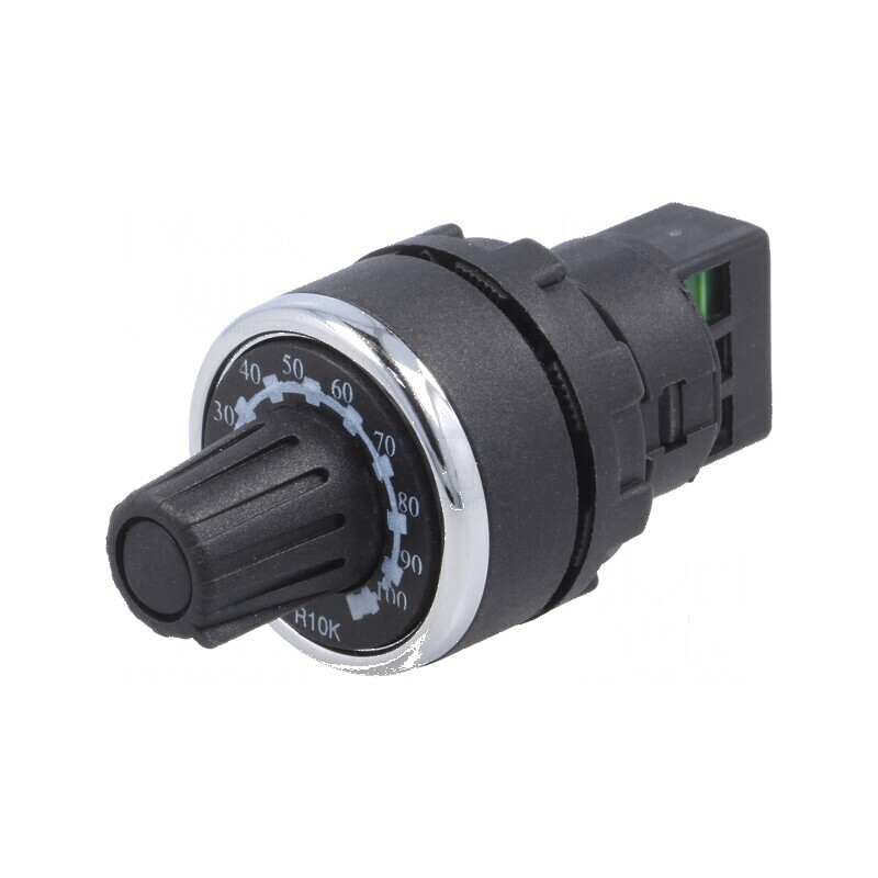 Potenţiometru 22mm -25÷70°C IP65 - Singură tură | Electronic-mag.ro | Componente Electronice