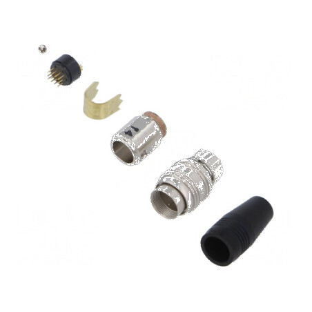 Conector circular HR25 12-pin tată 1A | Electronic-mag.ro | Componente Electronice