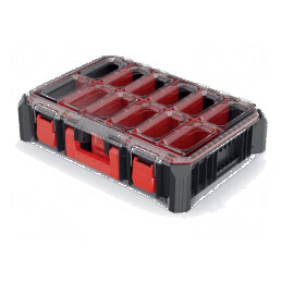 Container cu partiții neagră joasă | Electronic-mag.ro | Componente Electronice