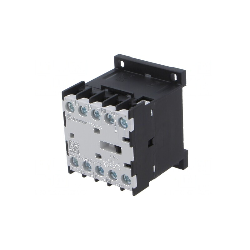 Contactors: 4-polar NC NO x3 24VDC 12A for DIN Rail 6K | Electronic-mag.ro | Componente Electronice