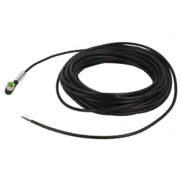 Cablu de conectare M12 PIN: 4 în unghi 30mm 250VAC 4A | Electronic-mag.ro | Componente Electronice