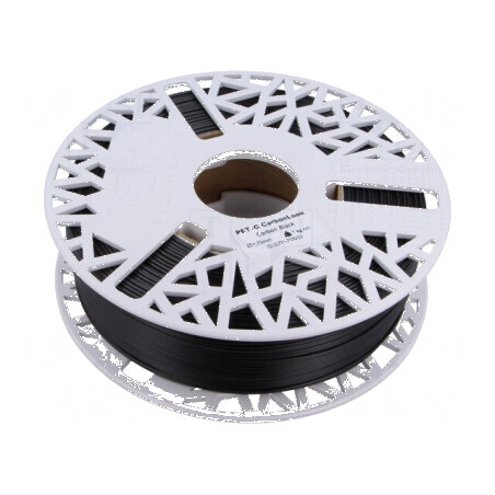 Filament PET-G CarbonLook negru 1,75mm 1kg | Electronic-mag.ro | Componente Electronice