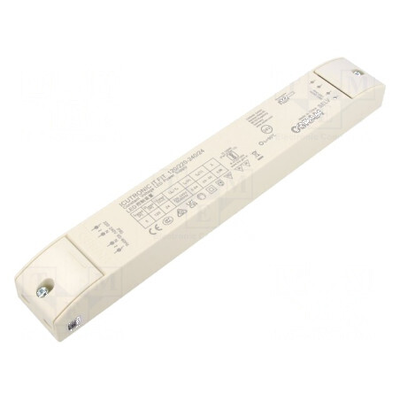 Alimentator pulsatoriu LED 120W 24VDC 220-240VAC IP20 90% | Electronic-mag.ro | Componente Electronice