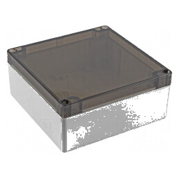 Carcasă universală din policarbonat - 140mm x 140mm x 60mm | Electronic-mag.ro | Componente Electronice