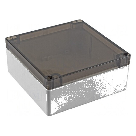 Carcasă universală din policarbonat - 140mm x 140mm x 60mm | Electronic-mag.ro | Componente Electronice