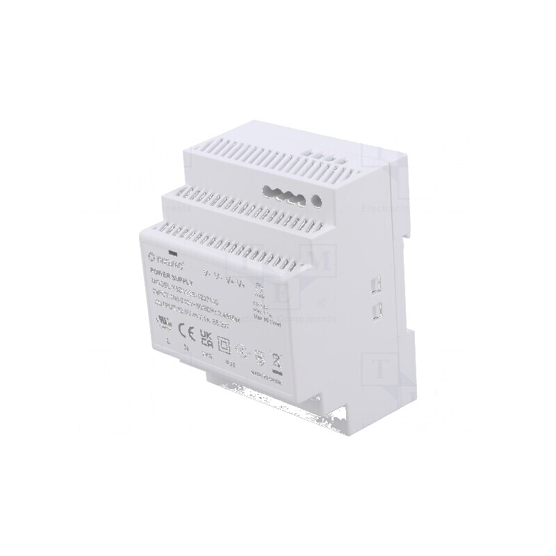 Alimentator pulsatoriu pentru şină DIN 85,2W 12VDC 7,1A 88% | Electronic-mag.ro | Componente Electronice