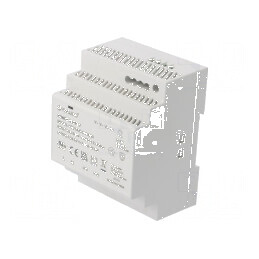Alimentator pulsatoriu pentru şină DIN 92W 24VDC 3,83A - OUT 1 | Electronic-mag.ro | Componente Electronice