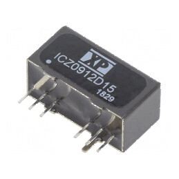 Convertor DC/DC 9W 9-18V la 15VDC si -15VDC SIP8 | Electronic-mag.ro | Componente Electronice