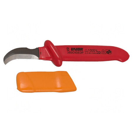 Cuțit pentru electricieni izolat 225mm | Electronic-mag.ro | Componente Electronice