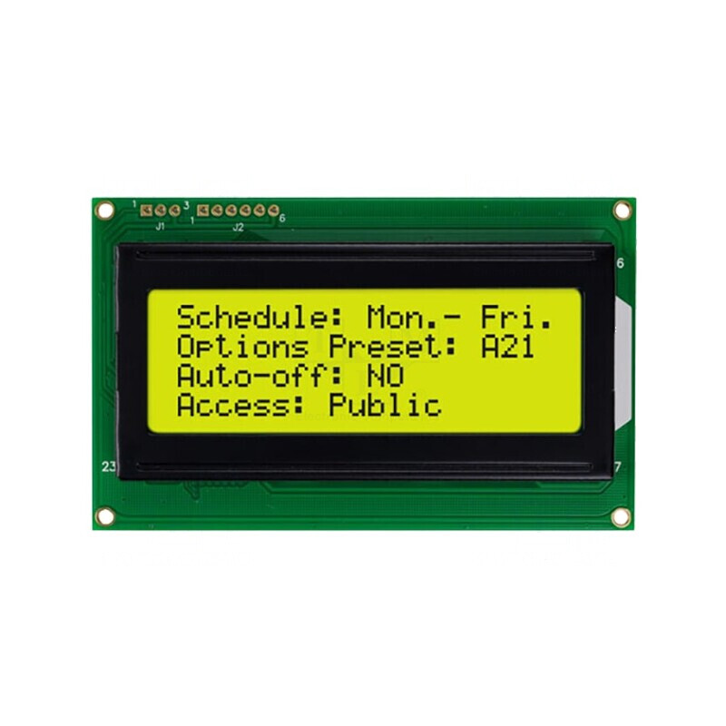 Afişaj LCD alfanumeric 20x2 gri | Electronic-mag.ro | Componente Electronice