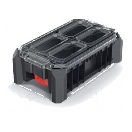 Cutie de depozitare transparentă - set de cutii negre | Electronic-mag.ro | Componente Electronice