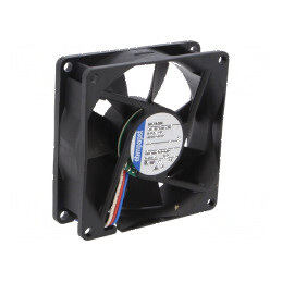Ventilator axial 12VDC 80x80x25mm 79,2m3/h 26dBA | Electronic-mag.ro | Componente Electronice