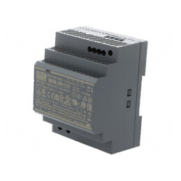 Alimentator pulsatoriu pentru şină DIN 100W 12VDC 7,1A - 1 ieşire | Electronic-mag.ro | Componente Electronice
