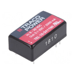 Convertor DC/DC 10W 9-36V la 5.1VDC 2000mA | Electronic-mag.ro | Componente Electronice