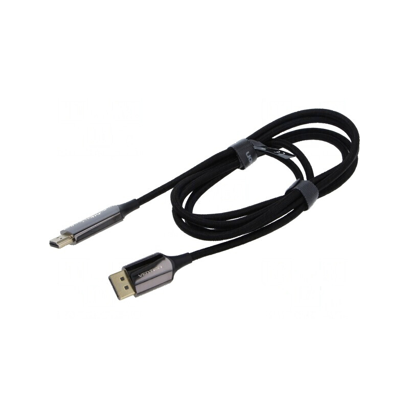 Cablu DisplayPort HDMI 1,8m neagră | Electronic-mag.ro | Componente Electronice