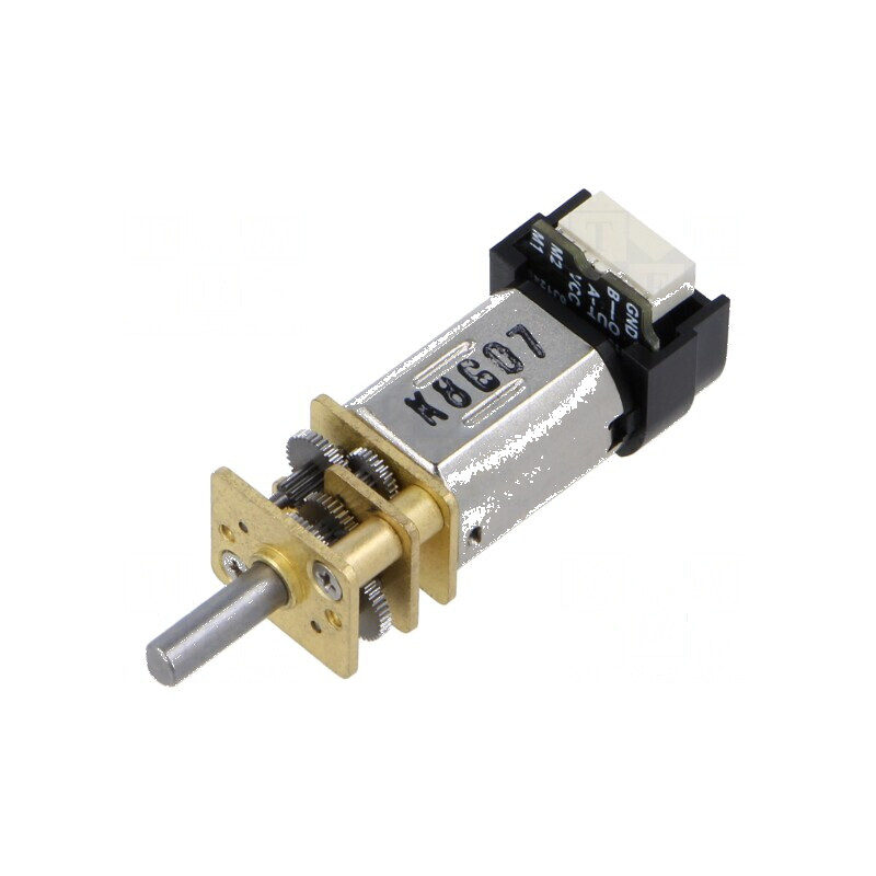 Motor DC cu transmisie Medium Power 6VDC 670mA 150rot./min | Electronic-mag.ro | Componente Electronice