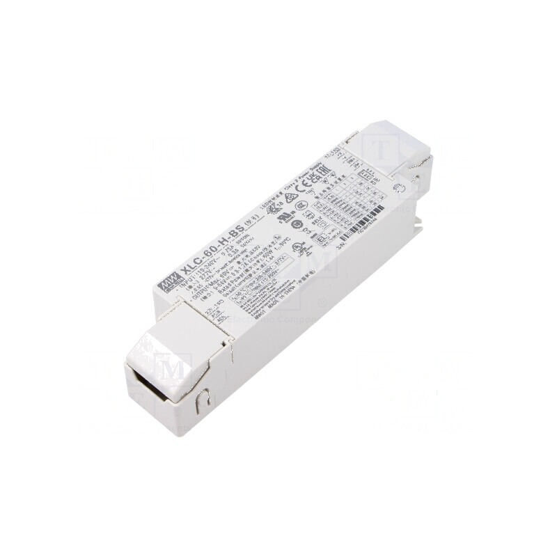 Alimentator LED pulsatoriu 60W 9-54VDC 900mA-1,7A 155-400VDC | Electronic-mag.ro | Componente Electronice